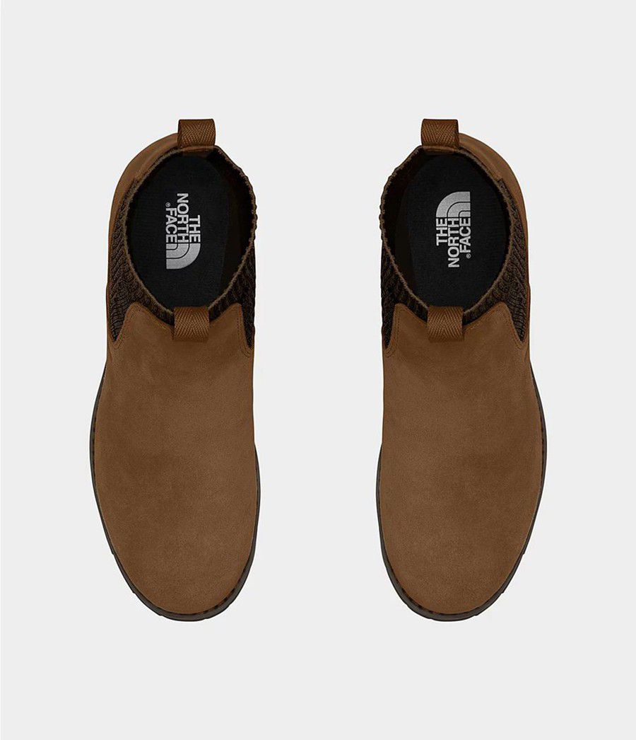 Dámské Tenisky The North Face Ballard Iii Chelsea Wp Hnědé | HSVMXQU-78