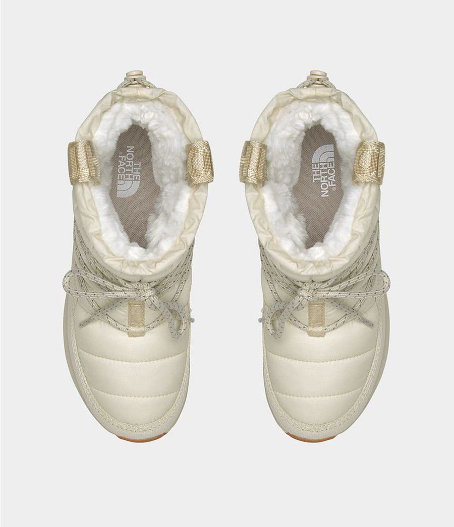 Dámské Tenisky The North Face Thermoball Lace Up Bílé | IBEKGCX-54