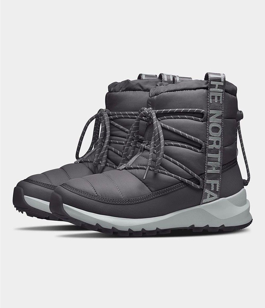 Dámské Tenisky The North Face Thermoball Lace Up Šedé | SEVOITR-63