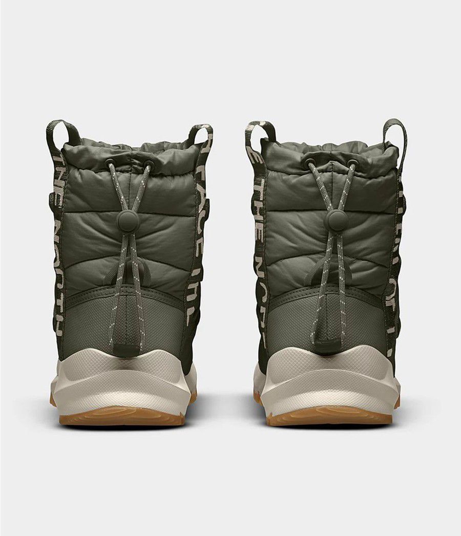 Dámské Tenisky The North Face Thermoball Lace Up Olivy Zelené | EWYBZKF-97