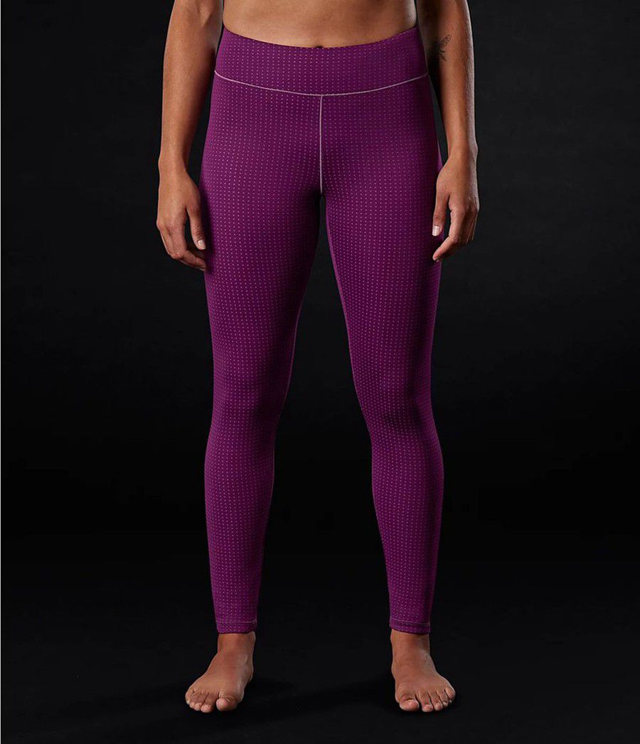 Dámské Tights The North Face Dotknit Regular Fialové | LNAFKQU-89