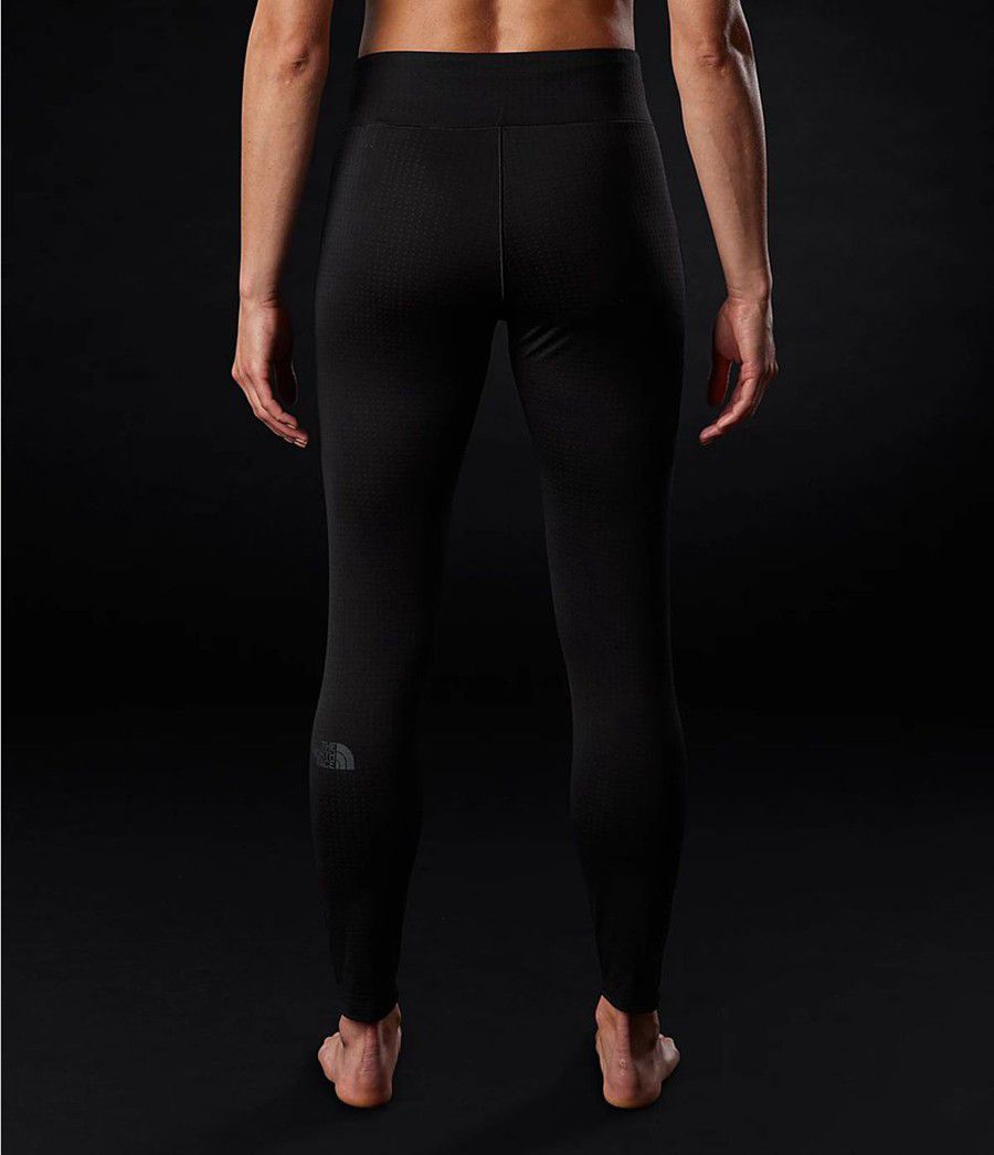 Dámské Tights The North Face Dotknit Regular Černé | WQRUDZV-43