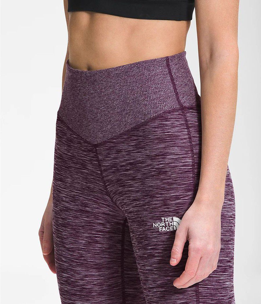 Dámské Tights The North Face Dune Sky 7/8 Regular Fialové | LXDFZWB-13
