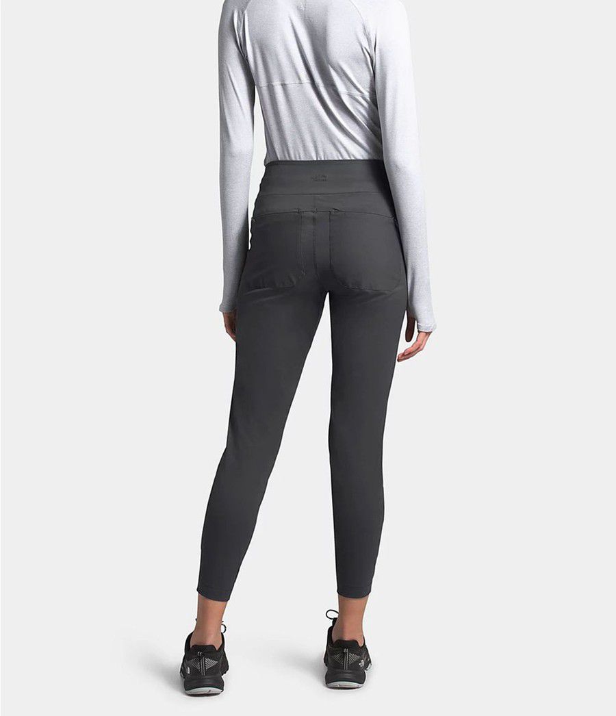 Dámské Tights The North Face Paramount Hybrid High-Rise Šedé | CLHUNSK-57