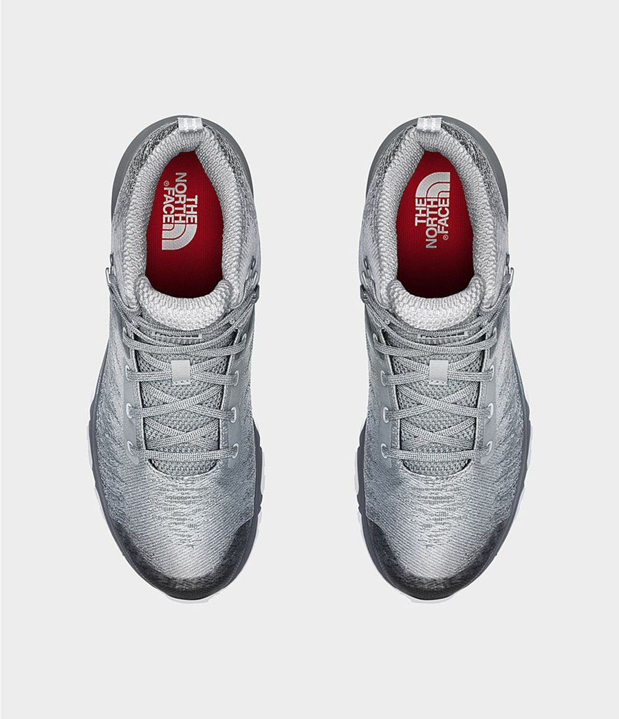 Dámské Turistické Boty The North Face Ultra Fastpack Iv Mid Futurelight Woven Šedé | QSBKPOL-64