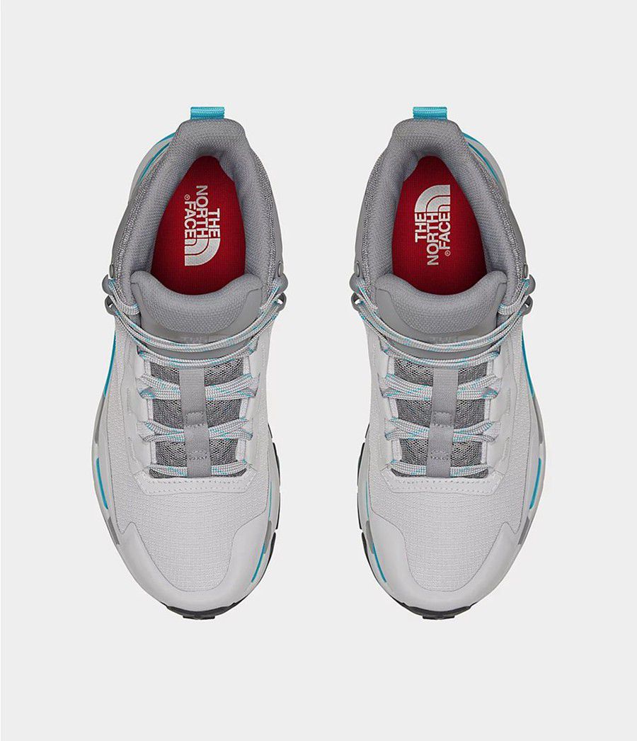 Dámské Turistické Boty The North Face Vectiv Exploris Mid Futurelight Šedé | ONYTBFR-40