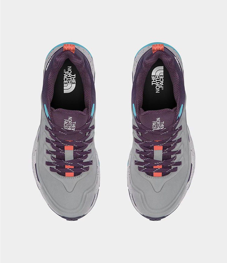 Dámské Turistické Boty The North Face Vectiv Exploris Futurelight Leather Šedé | IPUYXFD-47