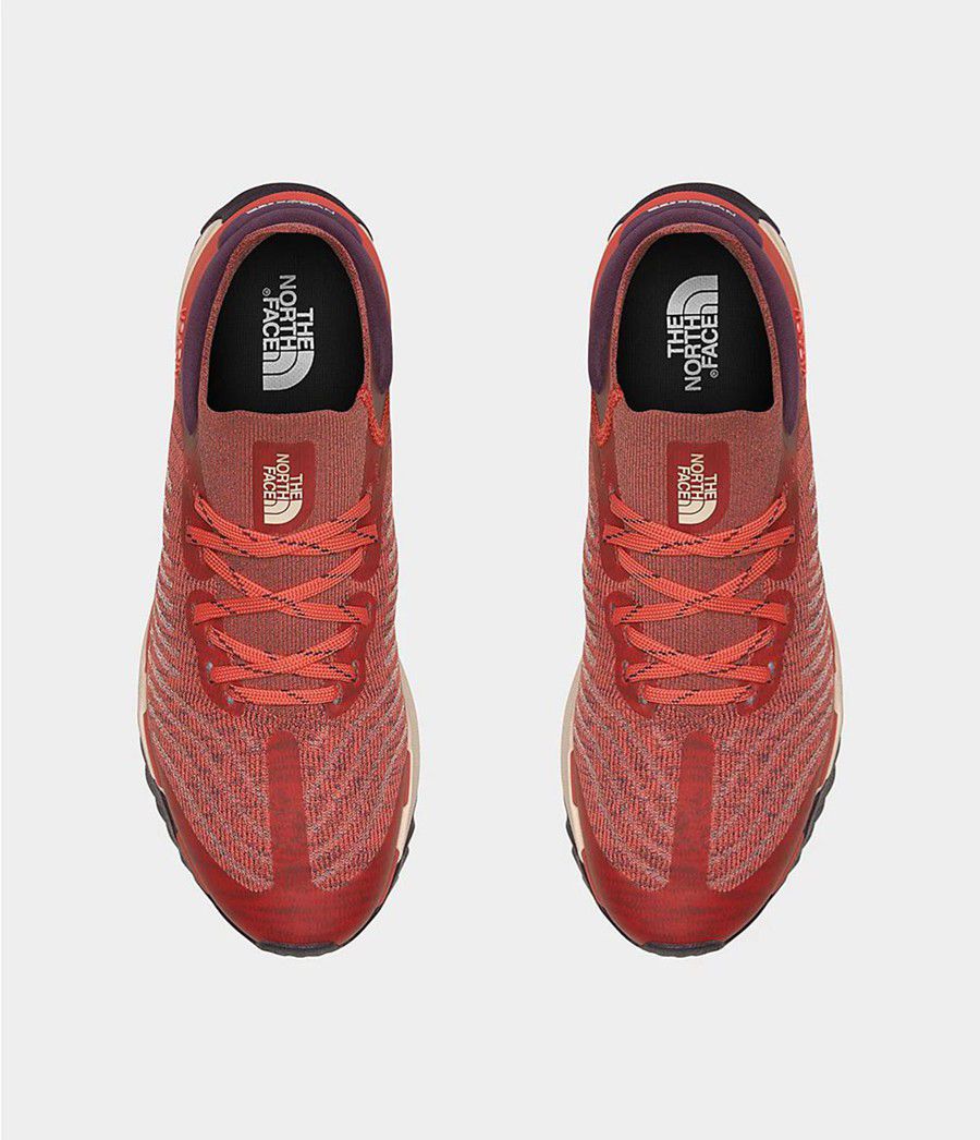 Dámské Turistické Boty The North Face Vectiv Escape Knit Oranžové | UOHIEAQ-28