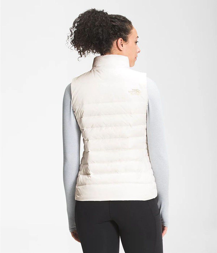 Dámské Vests The North Face Aconcagua Bílé | ZTEGIMD-56