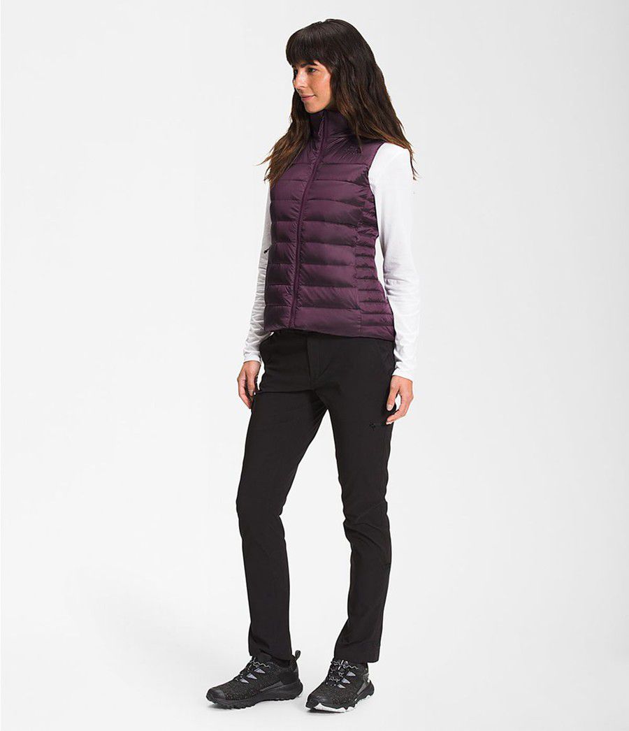 Dámské Vests The North Face Aconcagua Fialové | XYSPKCQ-25