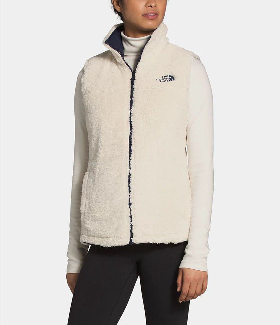 Dámské Vests The North Face Mossbud Insulated Reversible Tmavě Blankyt | NXRZJIK-30