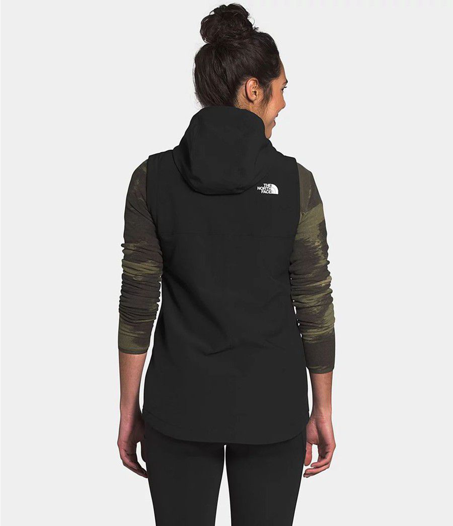 Dámské Vests The North Face Shelbe Raschel Hooded Černé | LPDWGYC-23