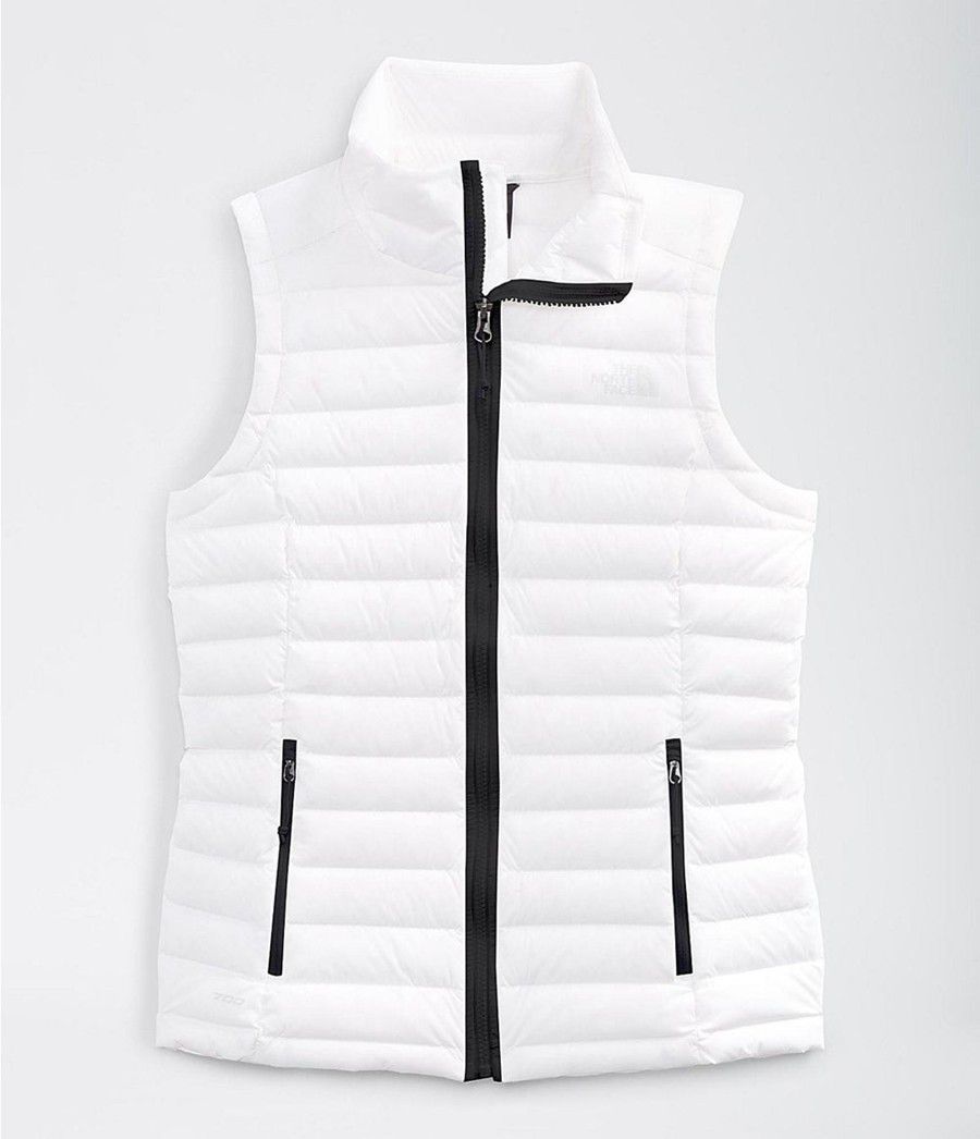 Dámské Vests The North Face Stretch Down Bílé | FBTOXPG-45