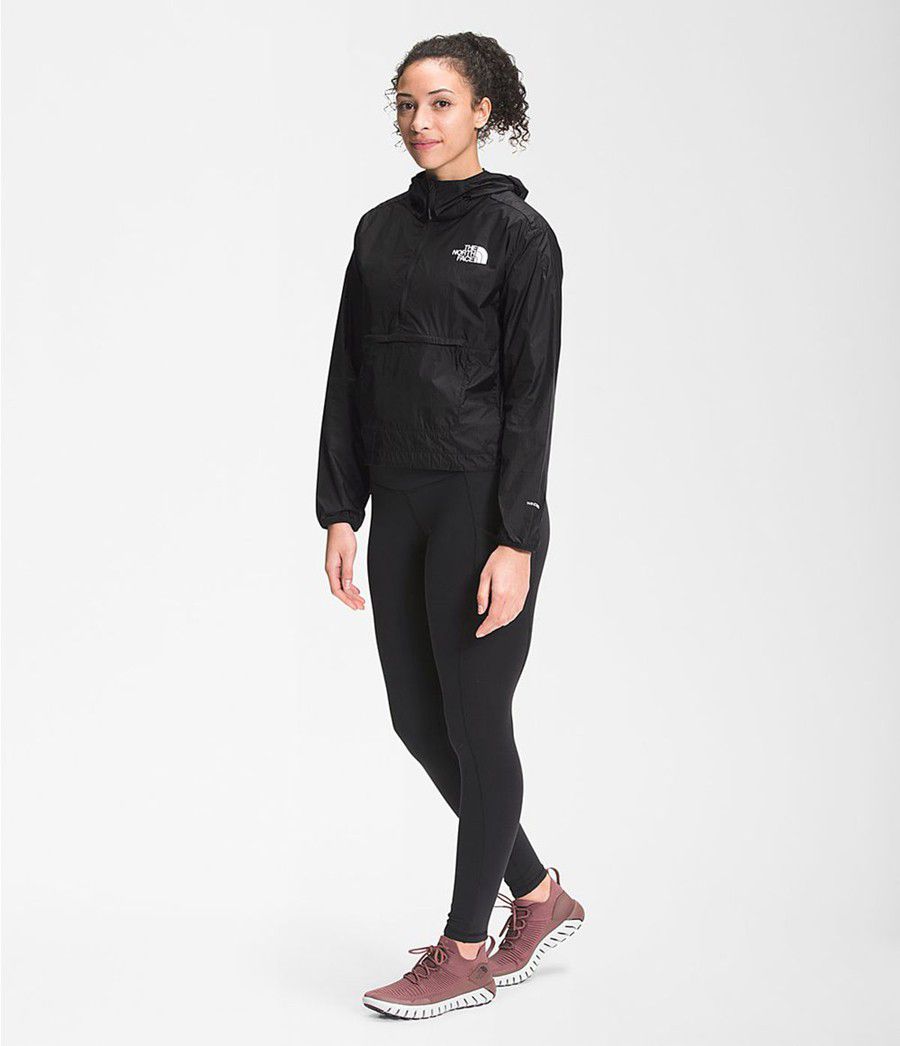 Dámské Vests The North Face Windy Peak Anorak Černé | KIQDHZT-31