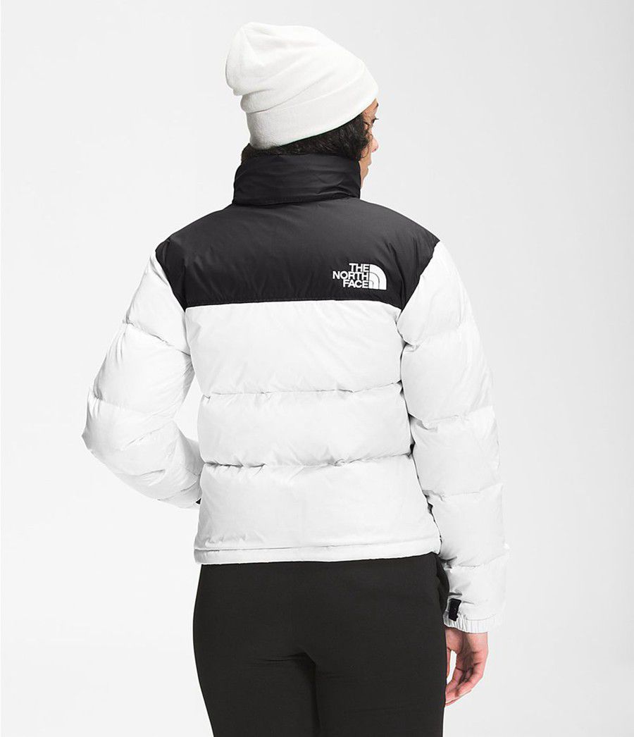 Dámské Zateplené Bundy The North Face 1996 Retro Nuptse Bílé | NLVHIZS-64