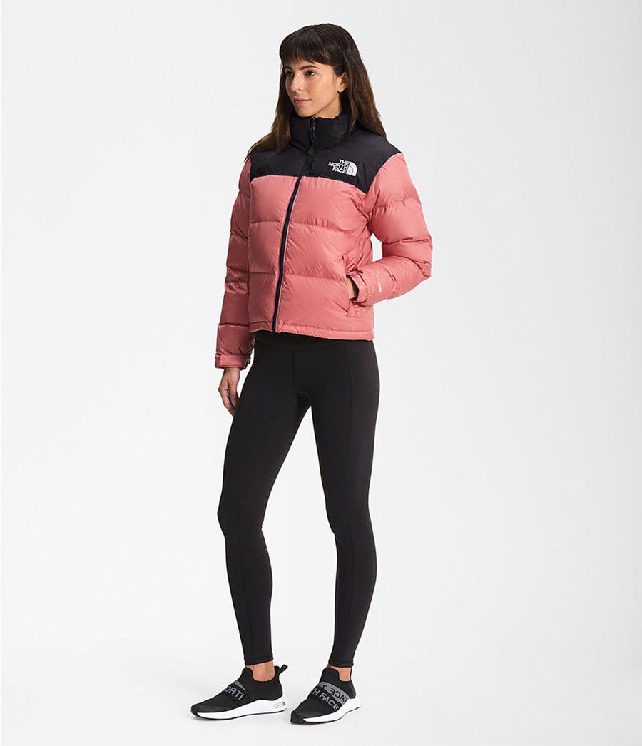 Dámské Zateplené Bundy The North Face 1996 Retro Nuptse Růžové | FNWODZM-34