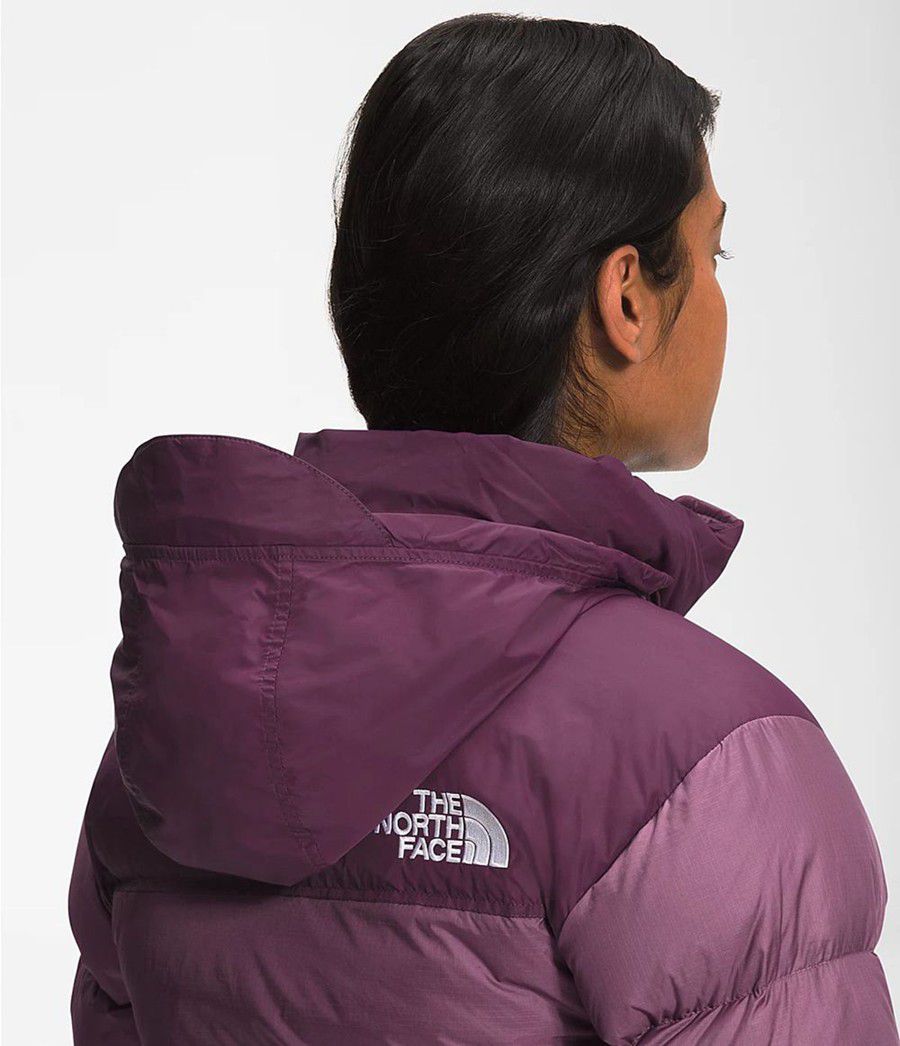 Dámské Zateplené Bundy The North Face 1996 Retro Nuptse Fialové | CWFPAUD-49