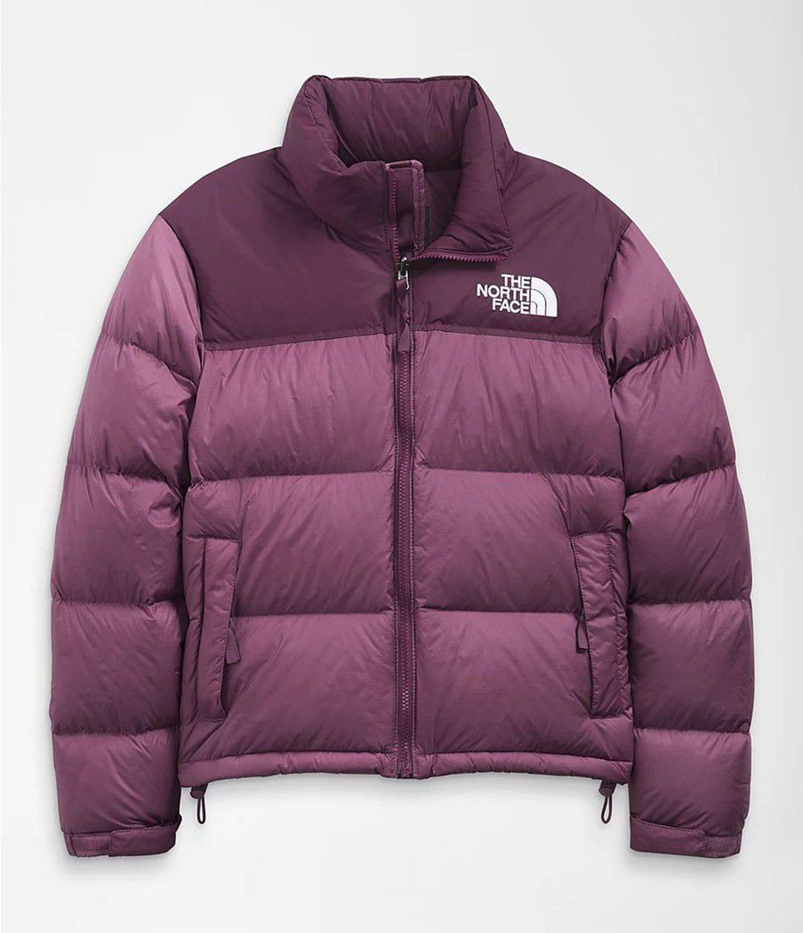 Dámské Zateplené Bundy The North Face 1996 Retro Nuptse Fialové | CWFPAUD-49