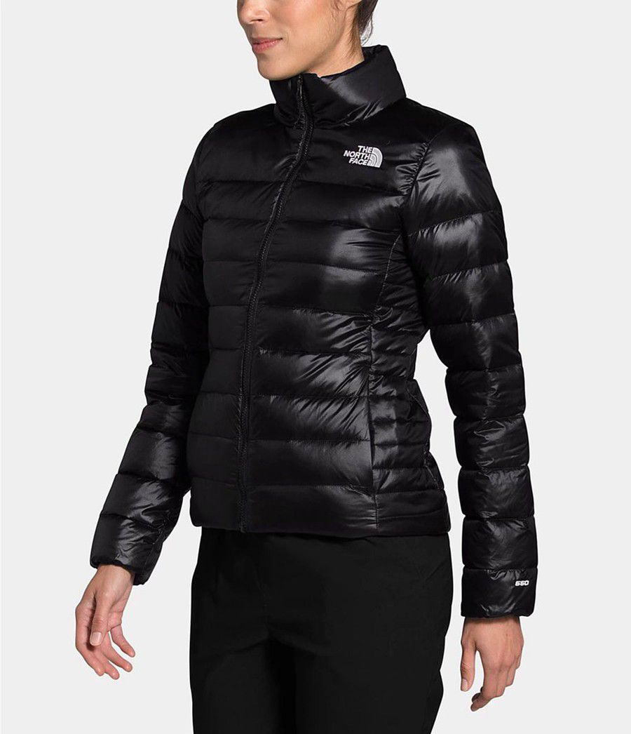 Dámské Zateplené Bundy The North Face Aconcagua Černé | IBNCUHE-34