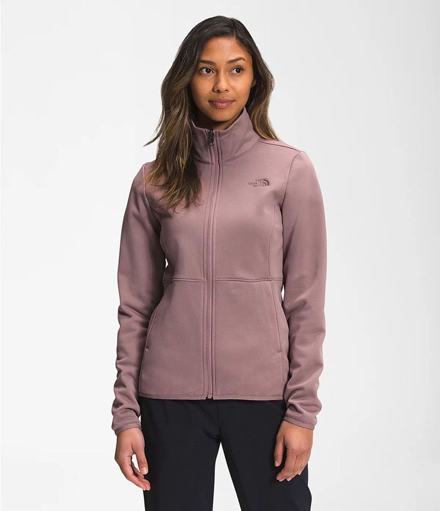 Dámské Zateplené Bundy The North Face Arrowood Triclimate® Světle Fialové | QDKTOXM-61