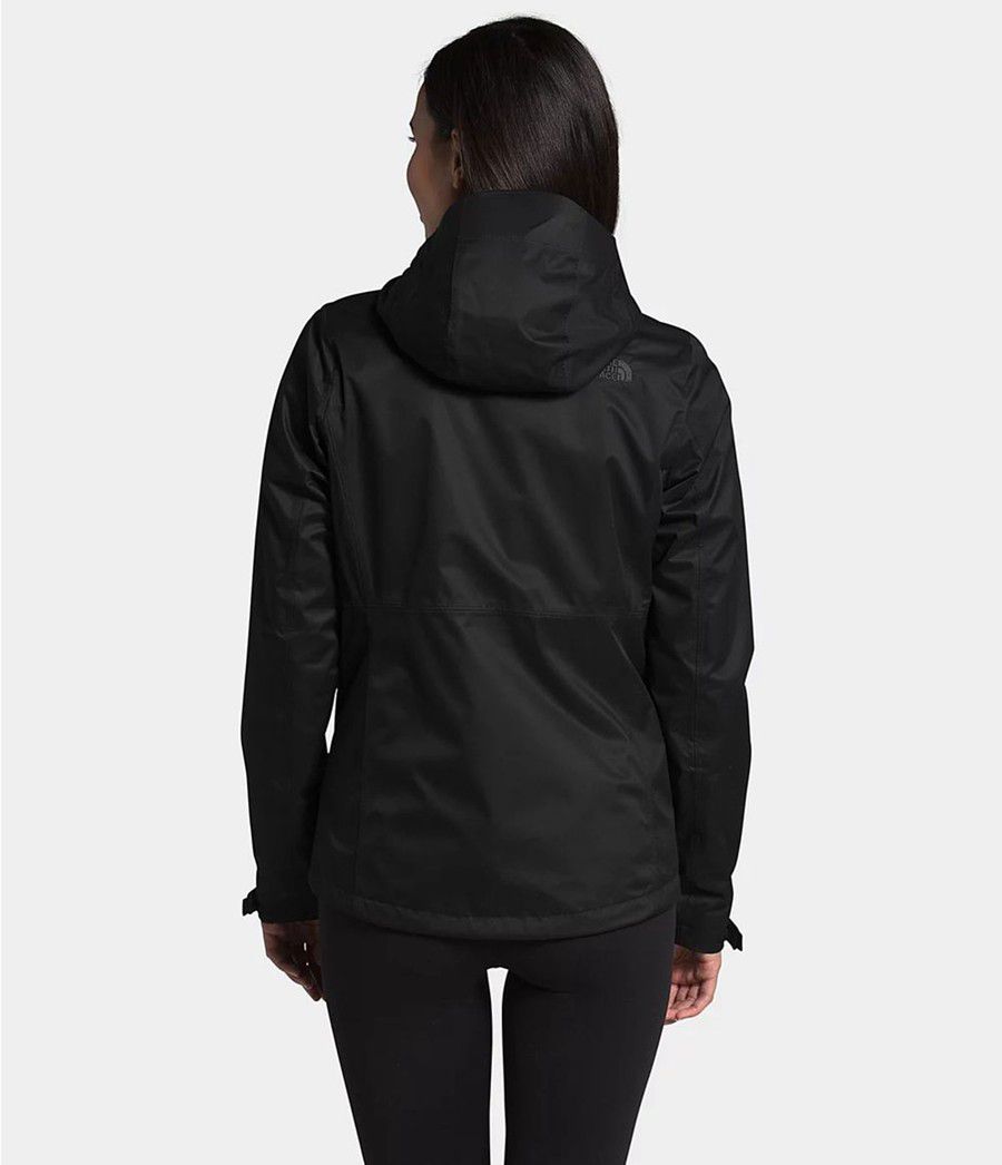 Dámské Zateplené Bundy The North Face Arrowood Triclimate® Černé | UZNFCJO-60