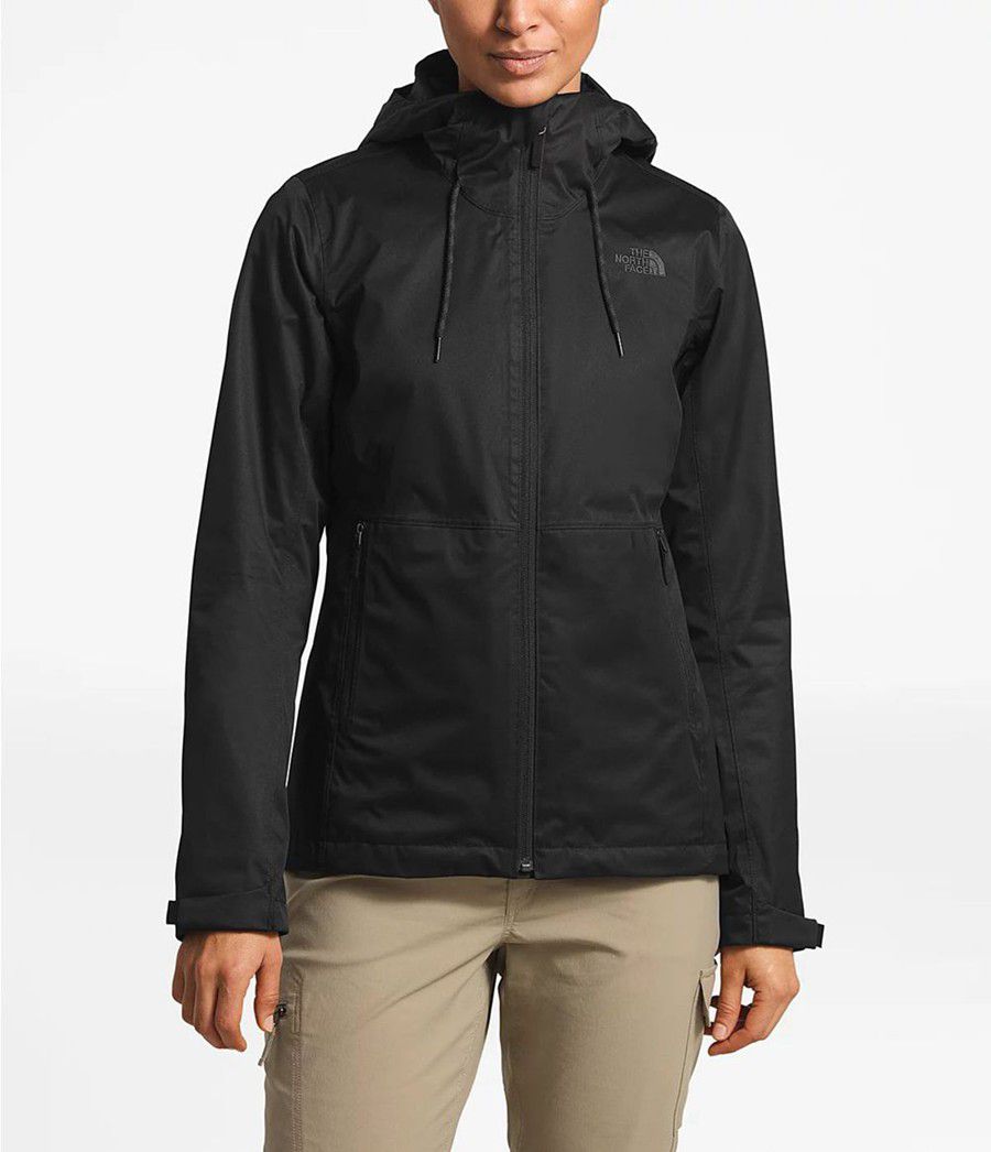 Dámské Zateplené Bundy The North Face Arrowood Triclimate® Černé | UZNFCJO-60
