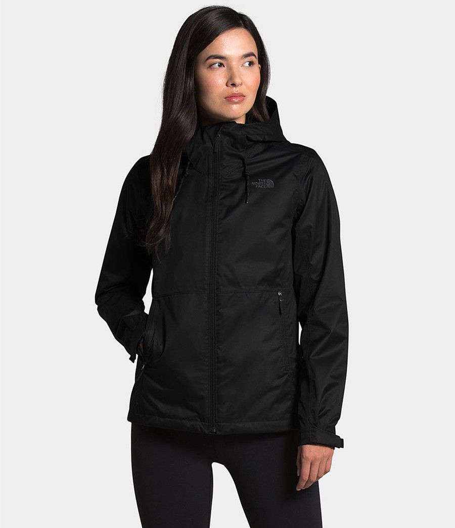 Dámské Zateplené Bundy The North Face Arrowood Triclimate® Černé | UZNFCJO-60