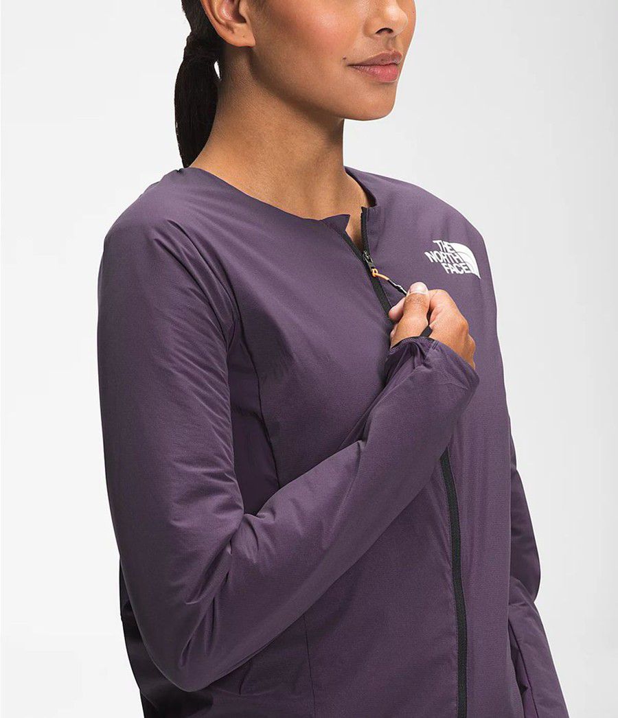 Dámské Zateplené Bundy The North Face Flight Ventrix Tmavě Fialové | SQRZAUH-98