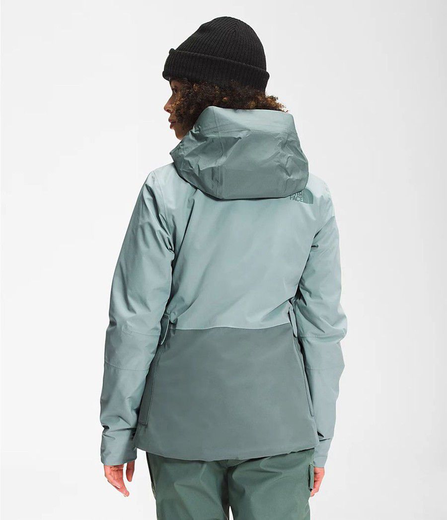 Dámské Zateplené Bundy The North Face Garner Triclimate® Blankyt | JOEHVIG-52