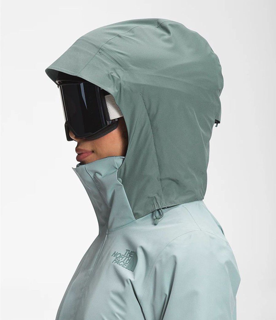 Dámské Zateplené Bundy The North Face Garner Triclimate® Blankyt | JOEHVIG-52