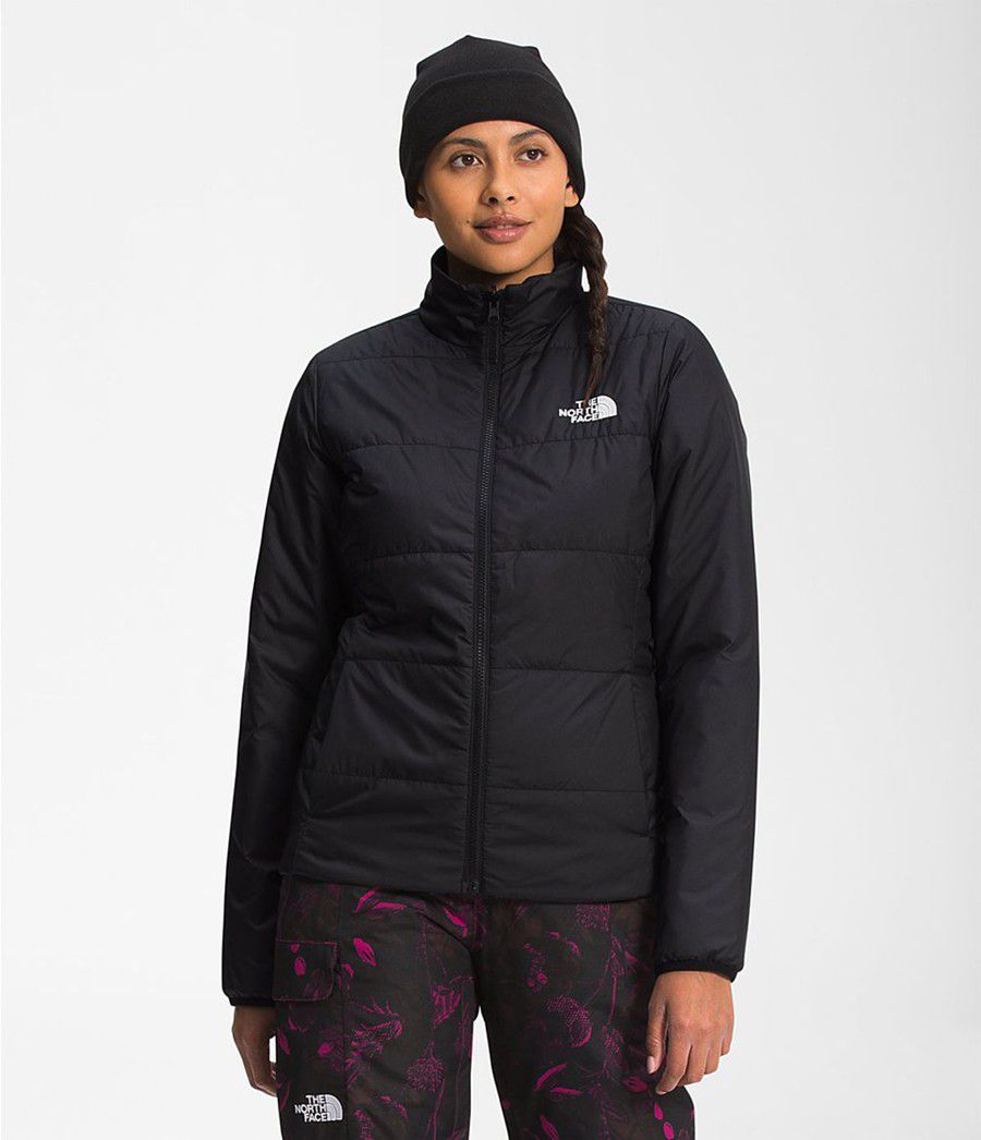 Dámské Zateplené Bundy The North Face Garner Triclimate® Fialové | HNLZRIX-16