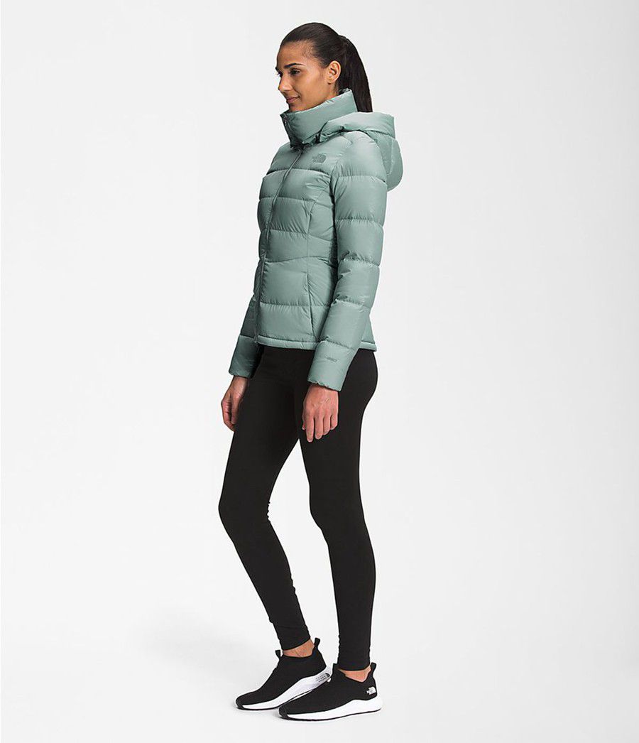 Dámské Zateplené Bundy The North Face Metropolis Zelene | VMWXCSN-31