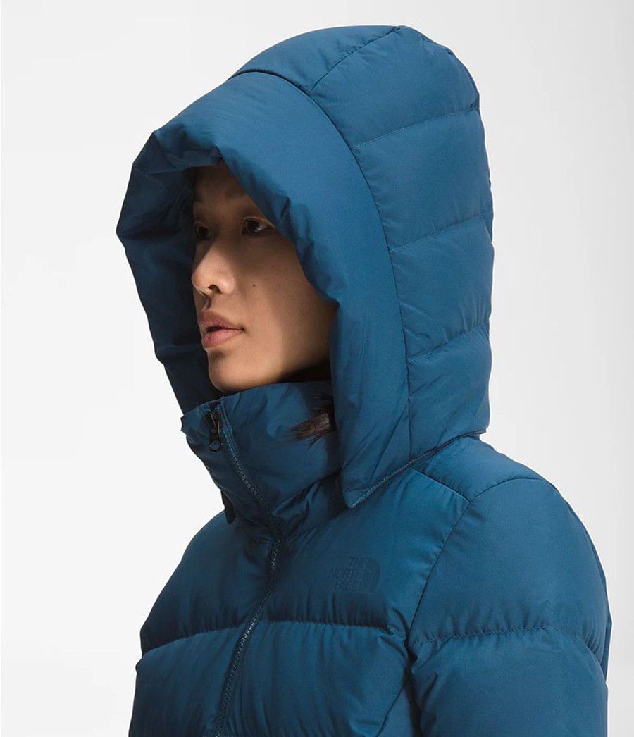 Dámské Zateplené Bundy The North Face Metropolis Blankyt | ENBLFKW-29