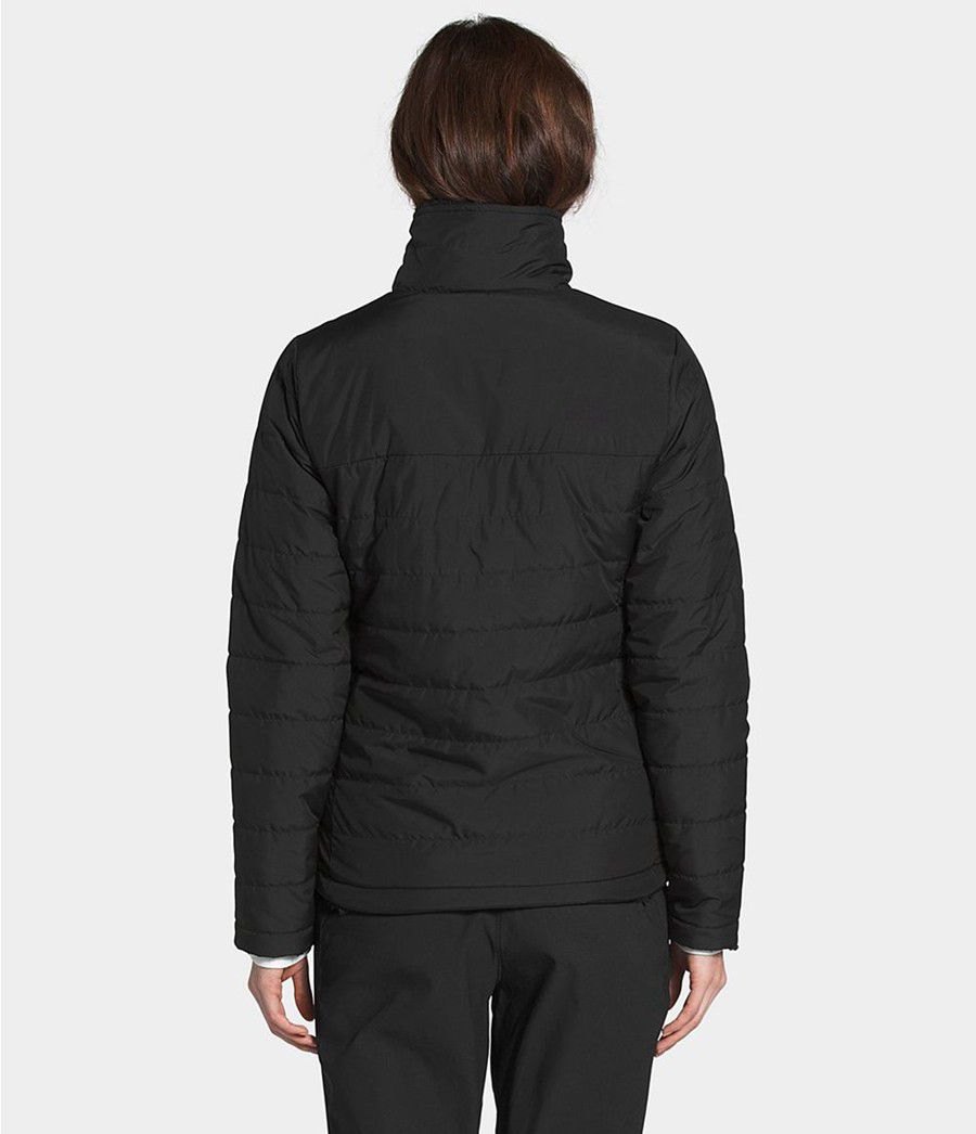 Dámské Zateplené Bundy The North Face Mossbud Reversible Černé | LWXFSUH-24