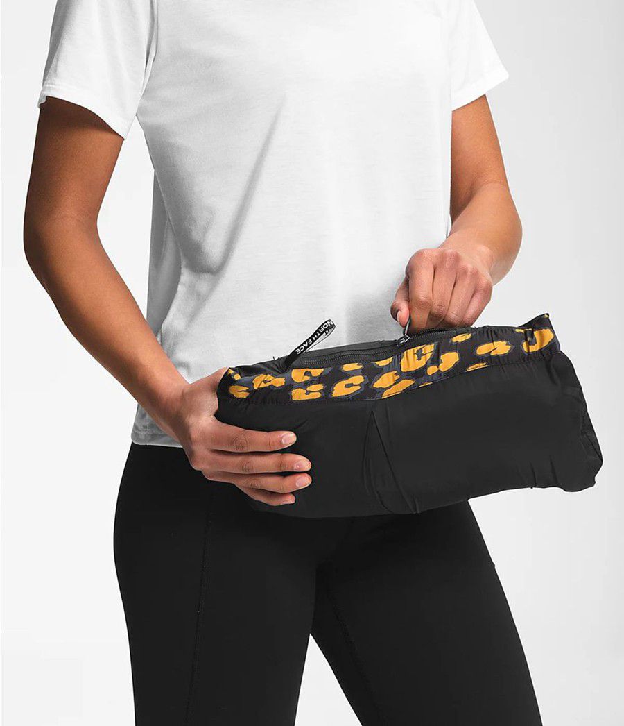 Dámské Zateplené Bundy The North Face Printed 1996 Retro Nuptse Leopard | JTYBPDQ-39