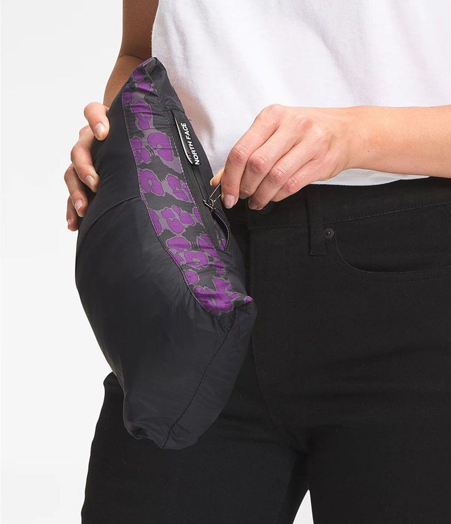 Dámské Zateplené Bundy The North Face Printed 1996 Retro Nuptse Fialové | YNQUTXI-61