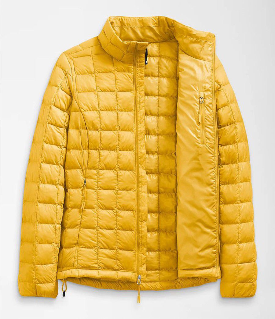 Dámské Zateplené Bundy The North Face Thermoball Eco Žluté | MLPCUXQ-32