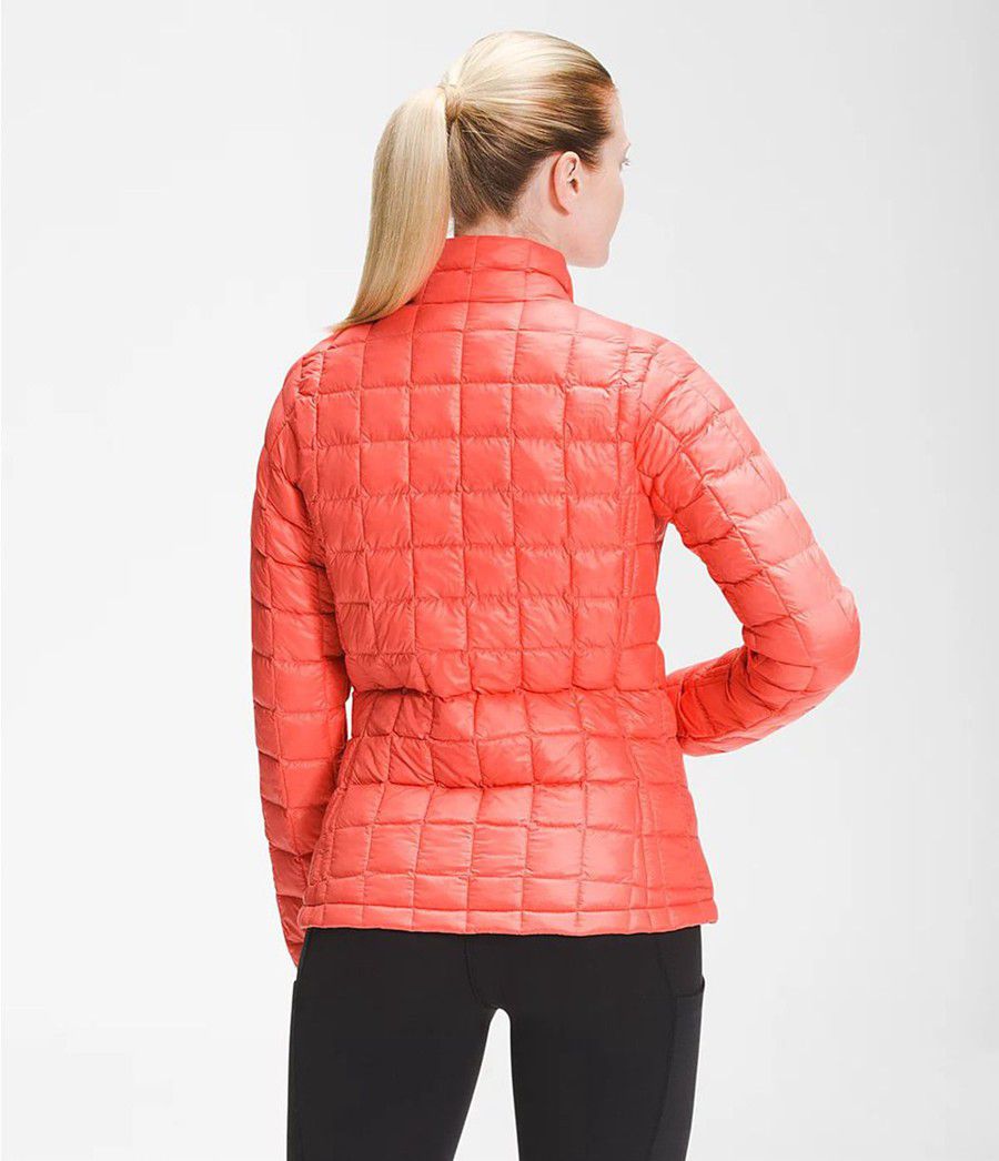 Dámské Zateplené Bundy The North Face Thermoball Eco Oranžové | TEPUFNX-38