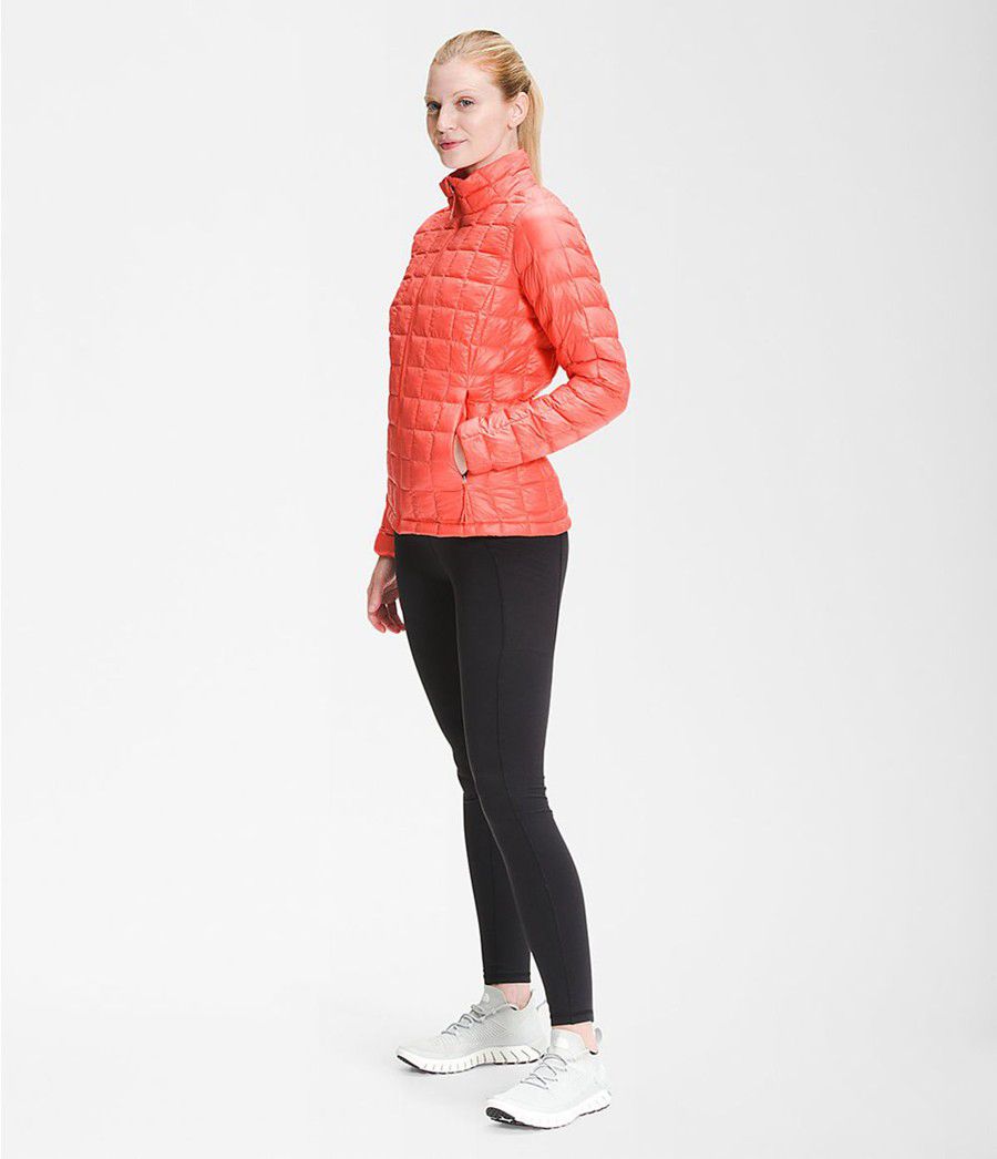 Dámské Zateplené Bundy The North Face Thermoball Eco Oranžové | TEPUFNX-38