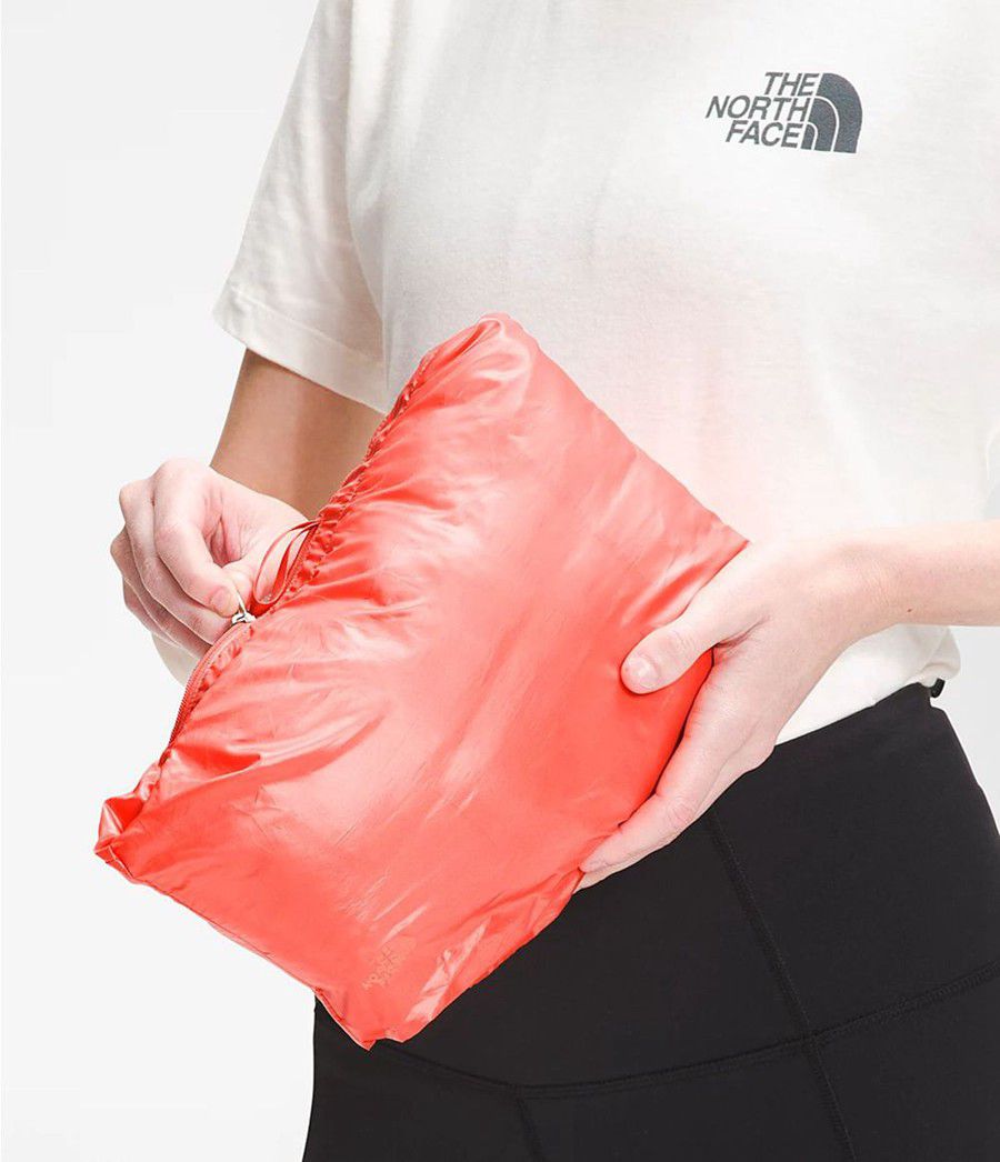 Dámské Zateplené Bundy The North Face Thermoball Eco Oranžové | TEPUFNX-38