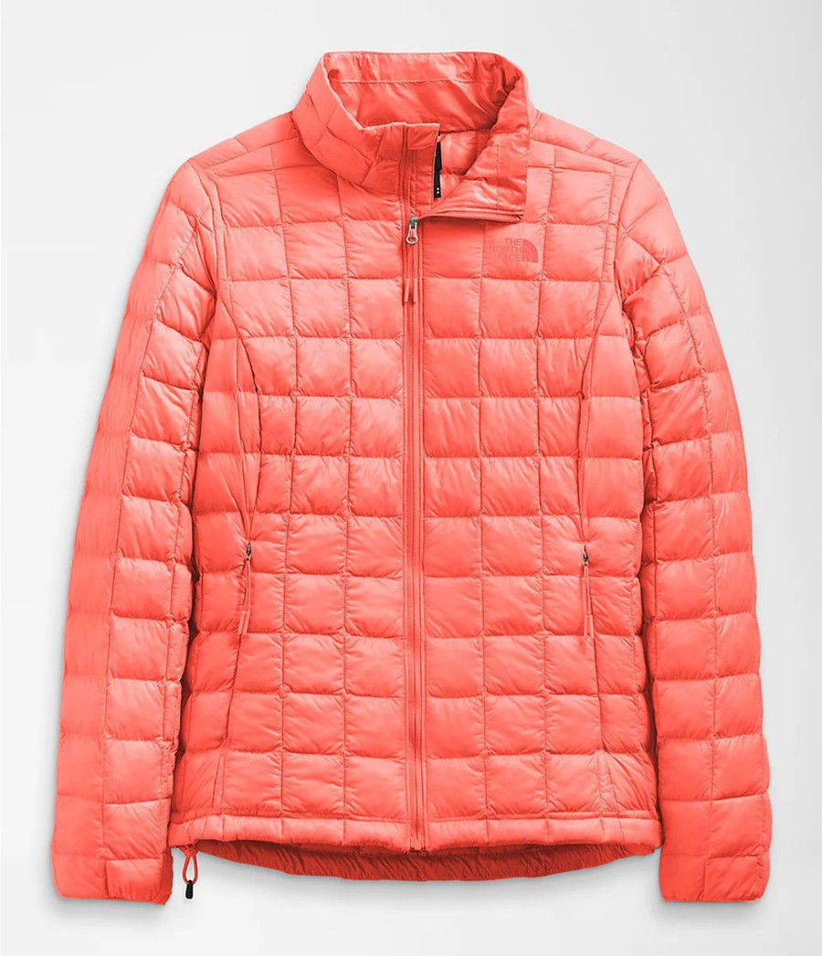 Dámské Zateplené Bundy The North Face Thermoball Eco Oranžové | TEPUFNX-38