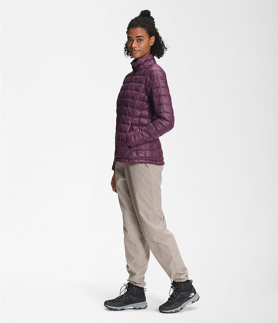 Dámské Zateplené Bundy The North Face Thermoball Eco Fialové | ADCQHOV-07