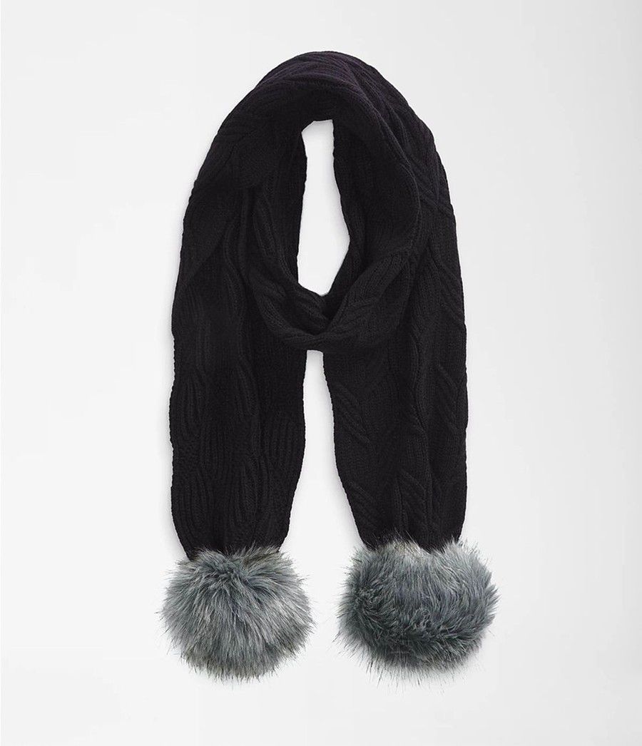 Dámské Šátky The North Face Oh-Mega Fur Pom Tmavě Blankyt | IBSXFGP-02