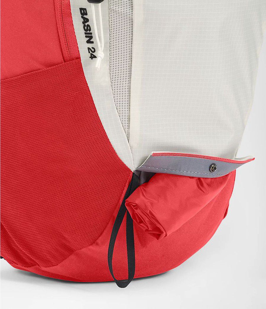 Dětské Batoh The North Face Basin 24 Bílé | LYTHOFM-23