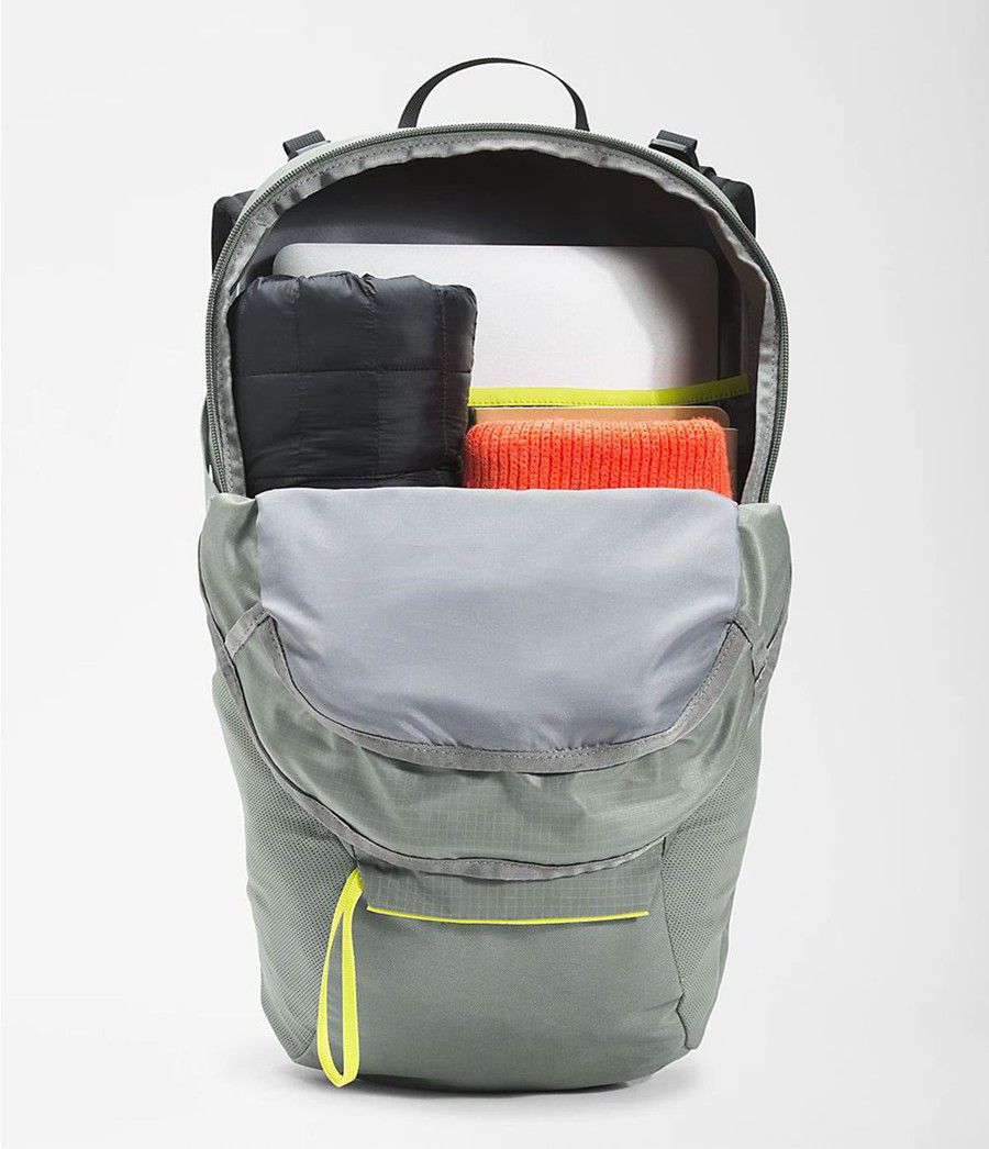 Dětské Batoh The North Face Basin 24 Zelene | EBWVPTX-42