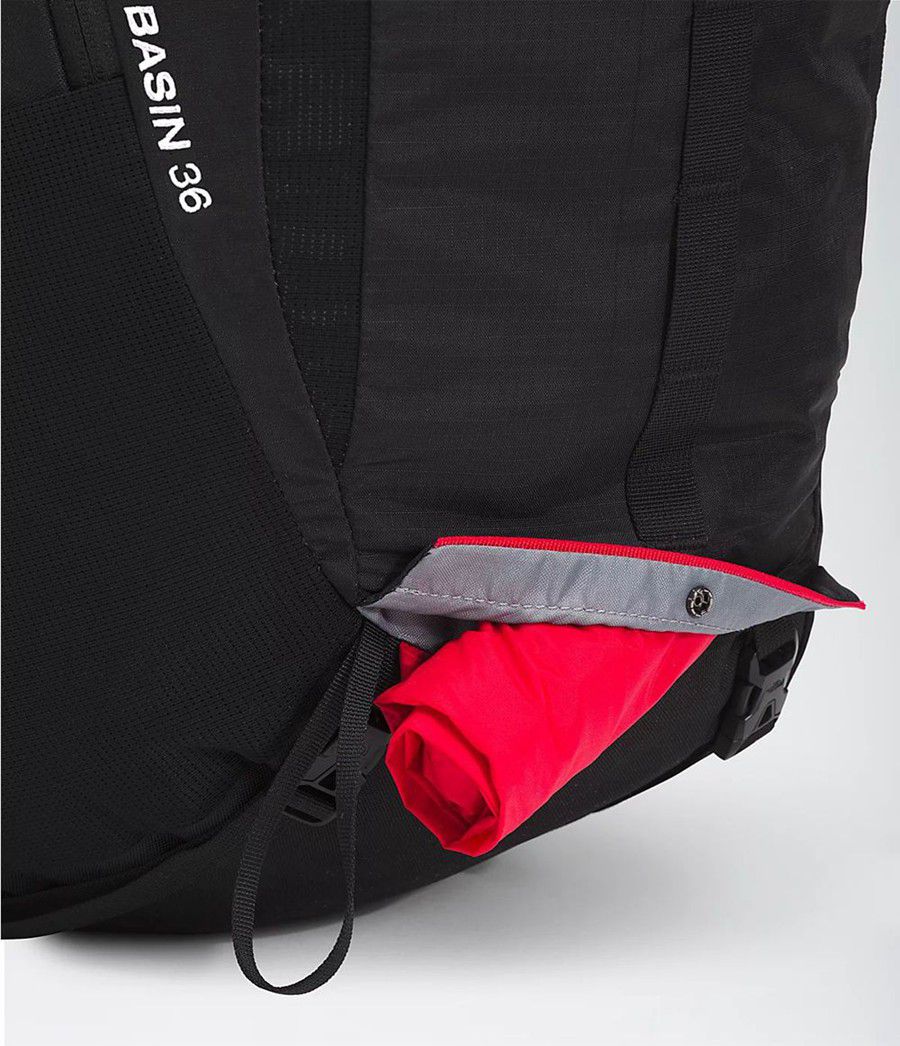 Dětské Batoh The North Face Basin 36 Černé | UBDWSGQ-63