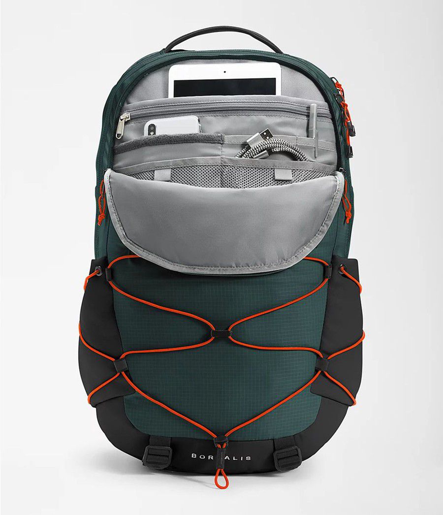 Dětské Batoh The North Face Borealis Tmavě Zelene | EYJKXGR-37