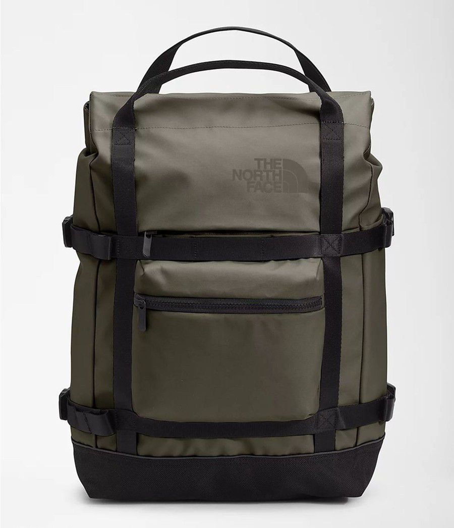 Dětské Batoh The North Face Commuter Pack—L Olivy Zelené | TURWDLS-92