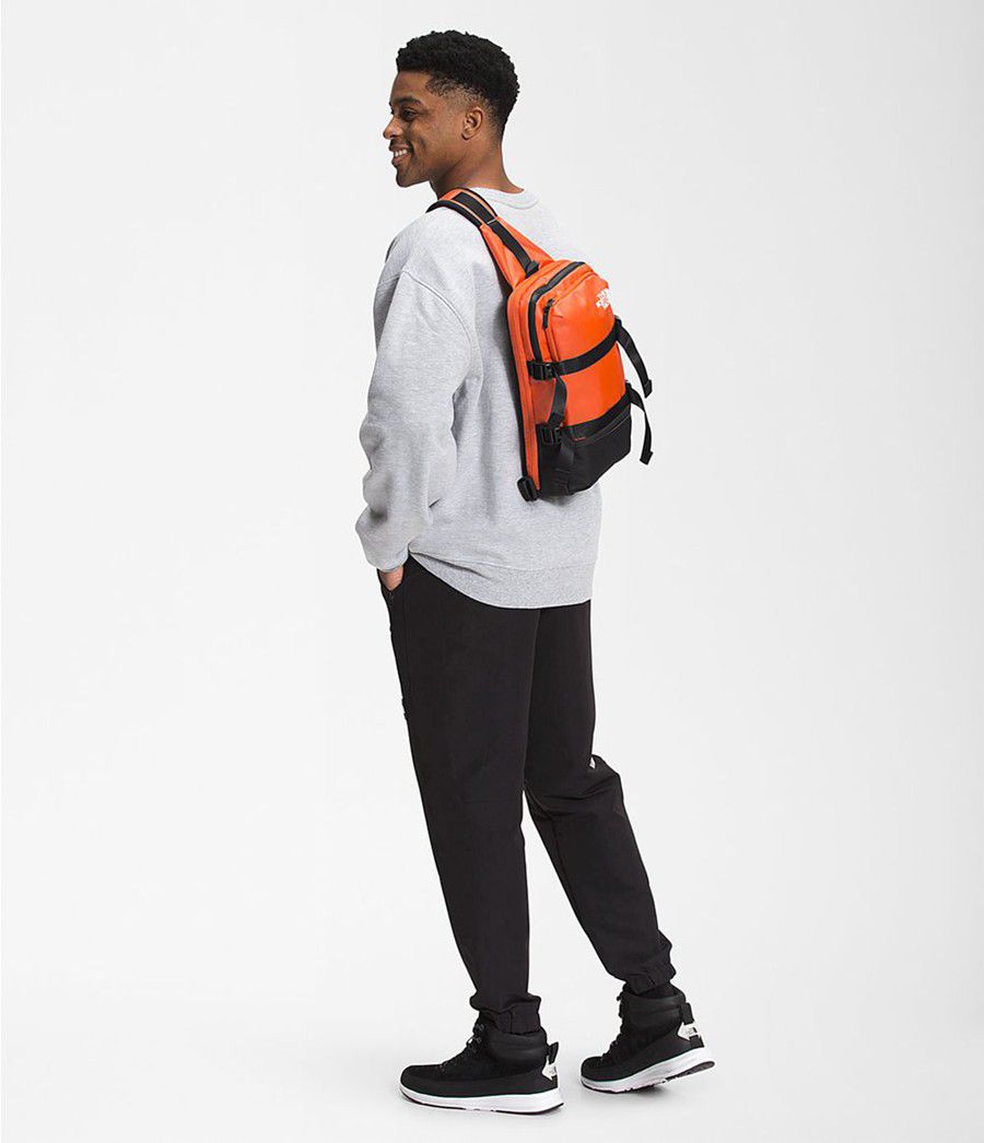 Dětské Batoh The North Face Commuter Pack Alt Carry Oranžové | OLQAWFB-03