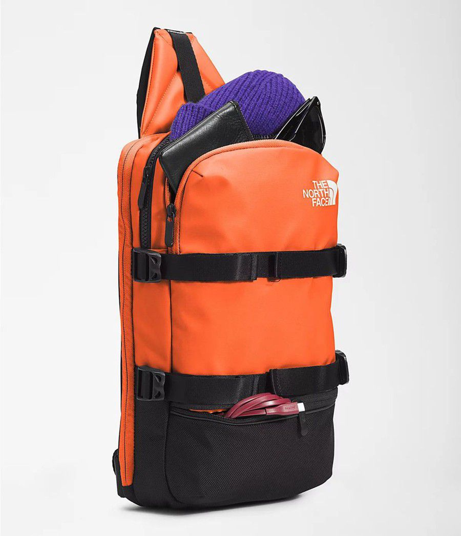 Dětské Batoh The North Face Commuter Pack Alt Carry Oranžové | OLQAWFB-03
